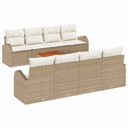 Tuin Sofa Set 9 Pcs Poly Riet