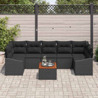 Tuin Sofa Set Met Kussen 8 Pcs Poly Riet