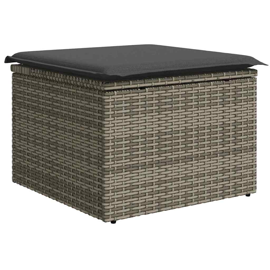 Tuin Sofa Set Met Kussen 9 Pcs Poly Riet