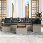 Tuin Sofa Set Met Kussen 8 Pcs Poly Riet