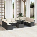 Tuin Sofa Set Met Kussen 11 Pcs Poly Riet