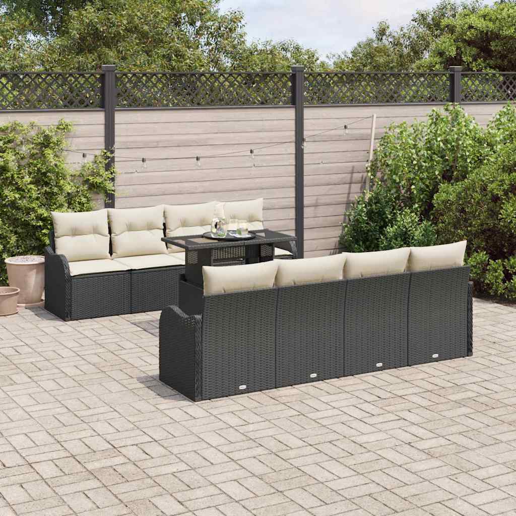 Tuin Sofa Set Met Kussen 7 Pcs Poly Riet