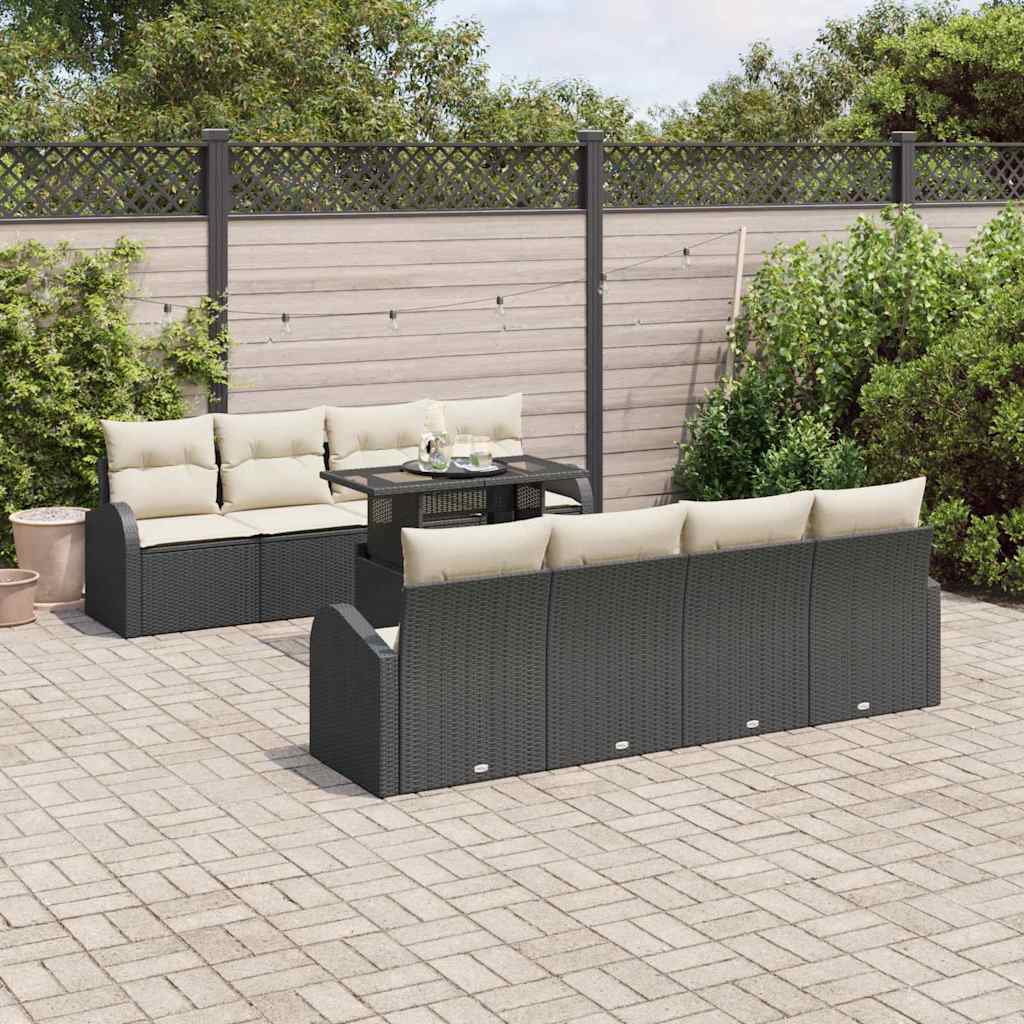 Tuin Sofa Set Met Kussen 7 Pcs Poly Riet
