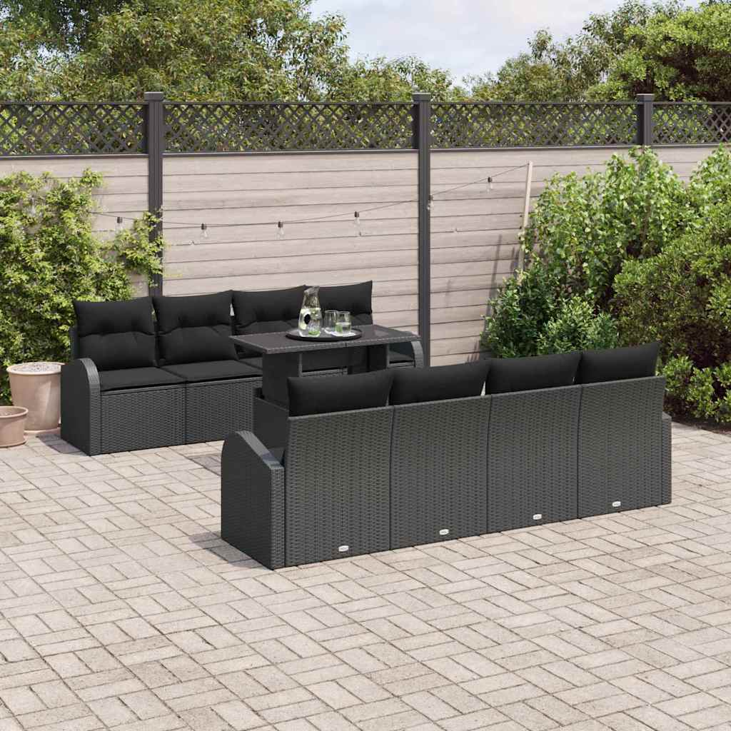 Tuin Sofa Set Met Kussen 7 Pcs Poly Riet
