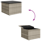 Tuin Sofa Set Met Kussen 6 Pcs Poly Riet