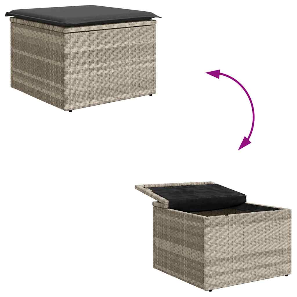 Tuin Sofa Set Met Kussen 6 Pcs Poly Riet