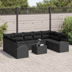 Tuin Sofa Set Met Kussen 10 Pcs Poly Riet