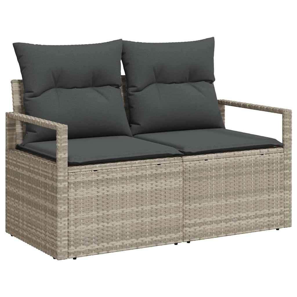 Tuin Sofa Set Met Opslag 5 Pcs Poly Riet