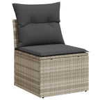 Tuin Sofa Set Met Opslag 5 Pcs Poly Riet