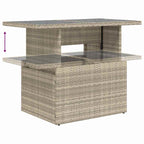 Tuin Sofa Set Met Opslag 5 Pcs Poly Riet