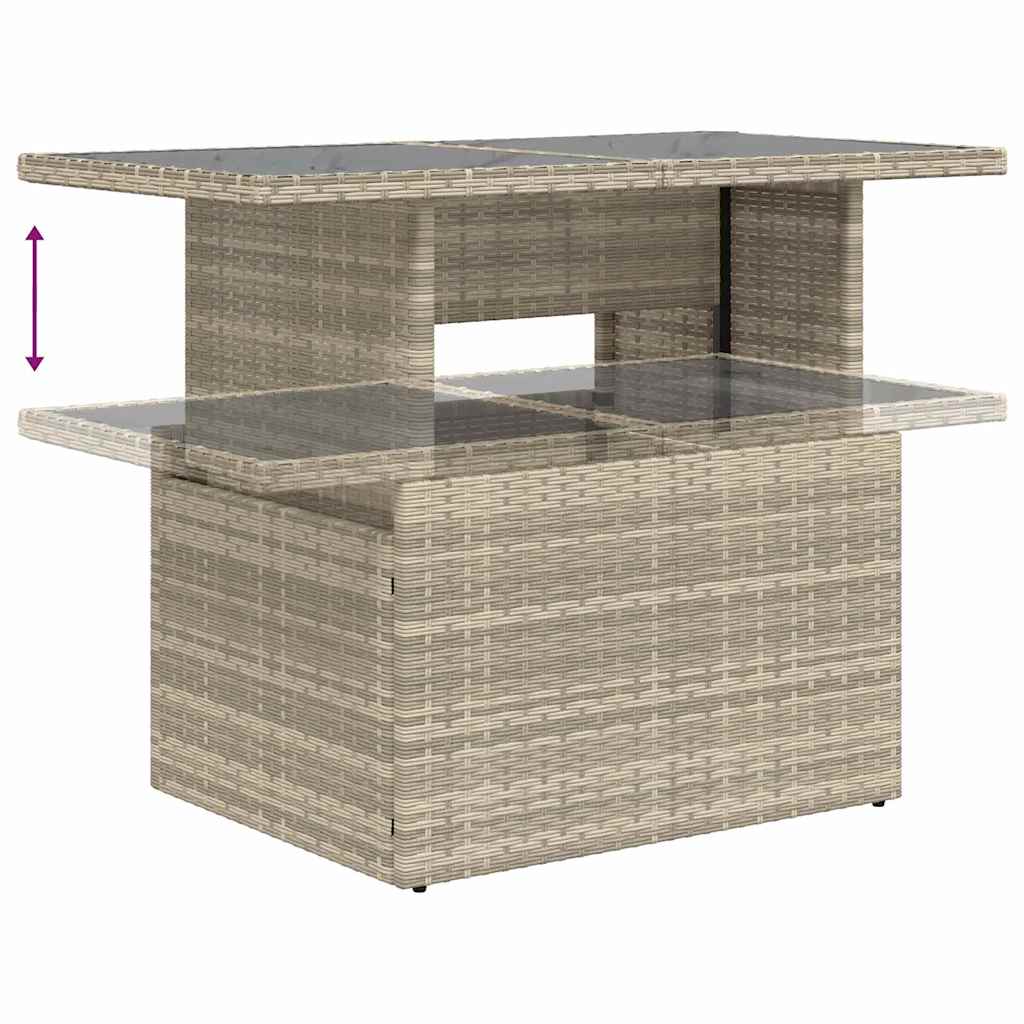 Tuin Sofa Set Met Opslag 5 Pcs Poly Riet