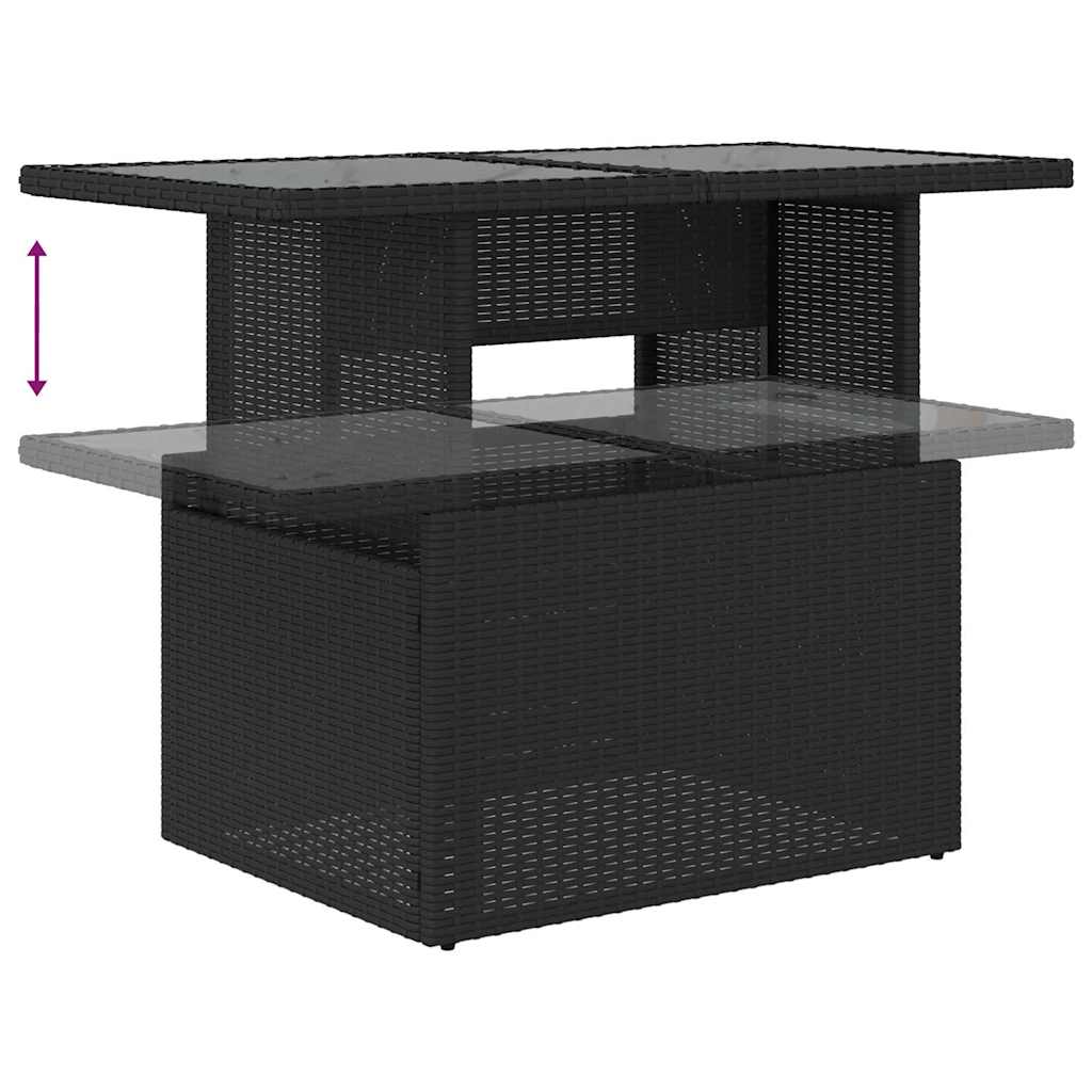 Tuin Sofa Set Met Opslag 10 Pcs Poly Riet