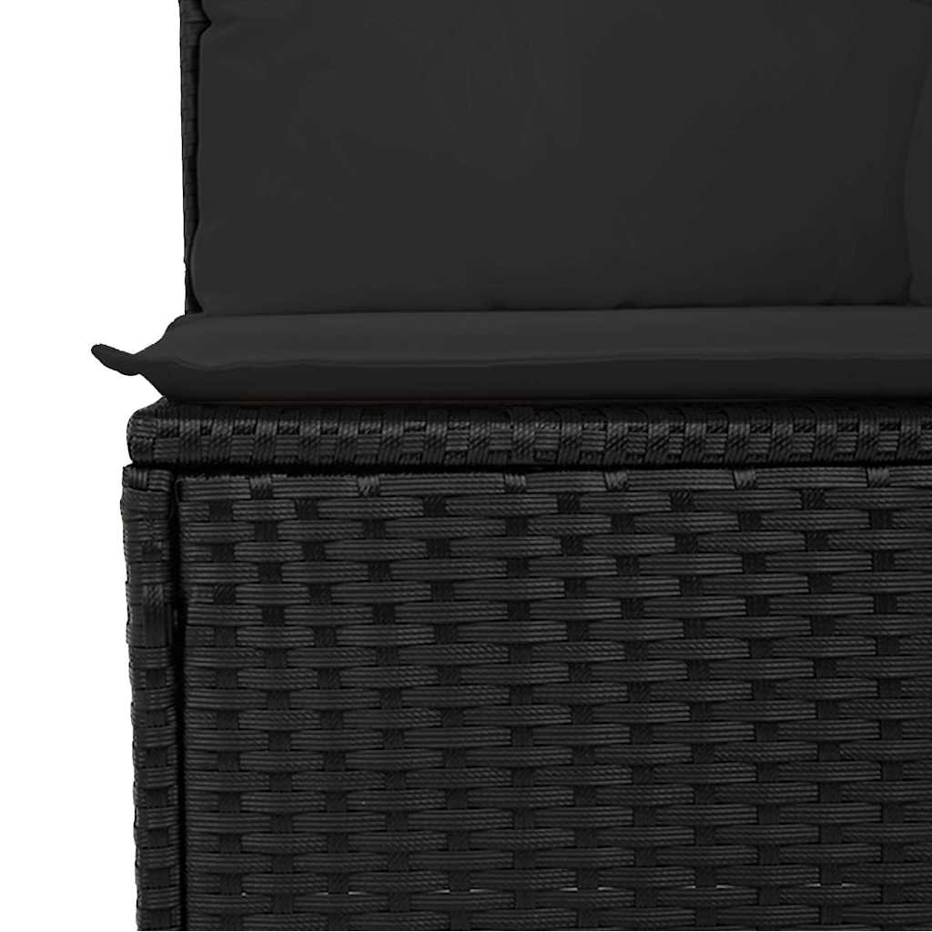 Tuin Sofa Set Met Opslag 7 Pcs Poly Riet