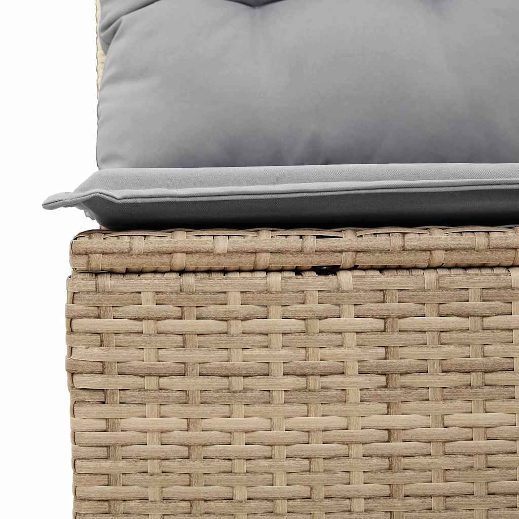 Tuin Sofa Set Met Opslag 6 Pcs Poly Riet