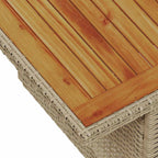 Tuin Sofa Set Met Opslag 6 Pcs Poly Riet