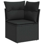 Tuin Sofa Set Met Opslag 7 Pcs Poly Riet