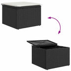 Tuin Sofa Set Met Opslag 6 Pcs Poly Riet
