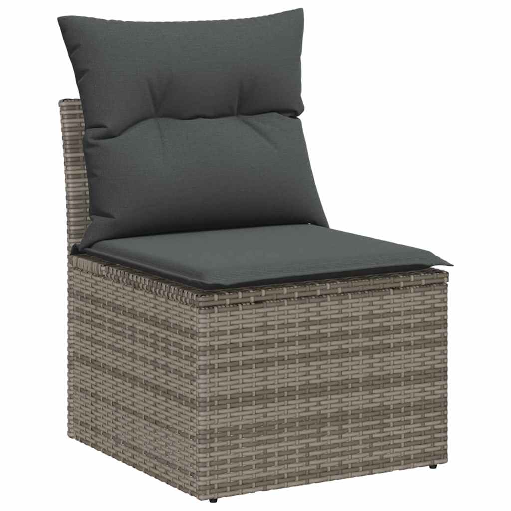Tuin Sofa Set Met Opslag 8 Pcs Poly Riet