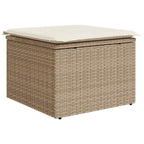 Tuin Sofa Set Met Opslag 7 Pcs Poly Riet