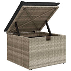 Tuin Sofa Set Met Kussen Met Opslag 6 Pcs Poly Riet