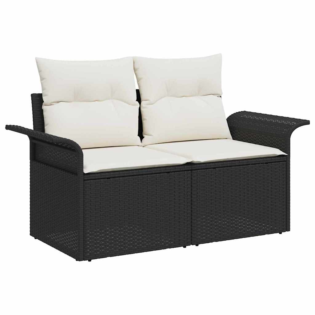 Tuin Sofa Set Met Kussen Met Opslag 7 Pcs Poly Riet