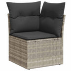 Tuin Sofa Set Met Kussen Met Opslag 8 Pcs Poly Riet
