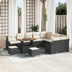 Tuin Sofa Set Met Kussen 13 Pcs Poly Riet