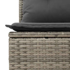 Tuin Sofa Set Met Kussen 8 Pcs Poly Riet