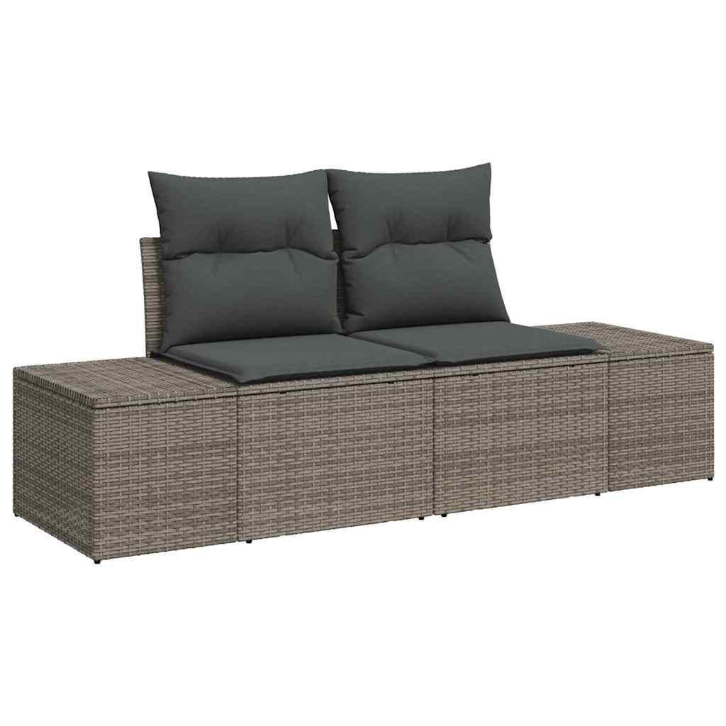 Tuin Sofa Set Met Kussen 8 Pcs Poly Riet