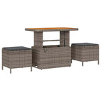 Tuin Sofa Set Met Kussen 8 Pcs Poly Riet