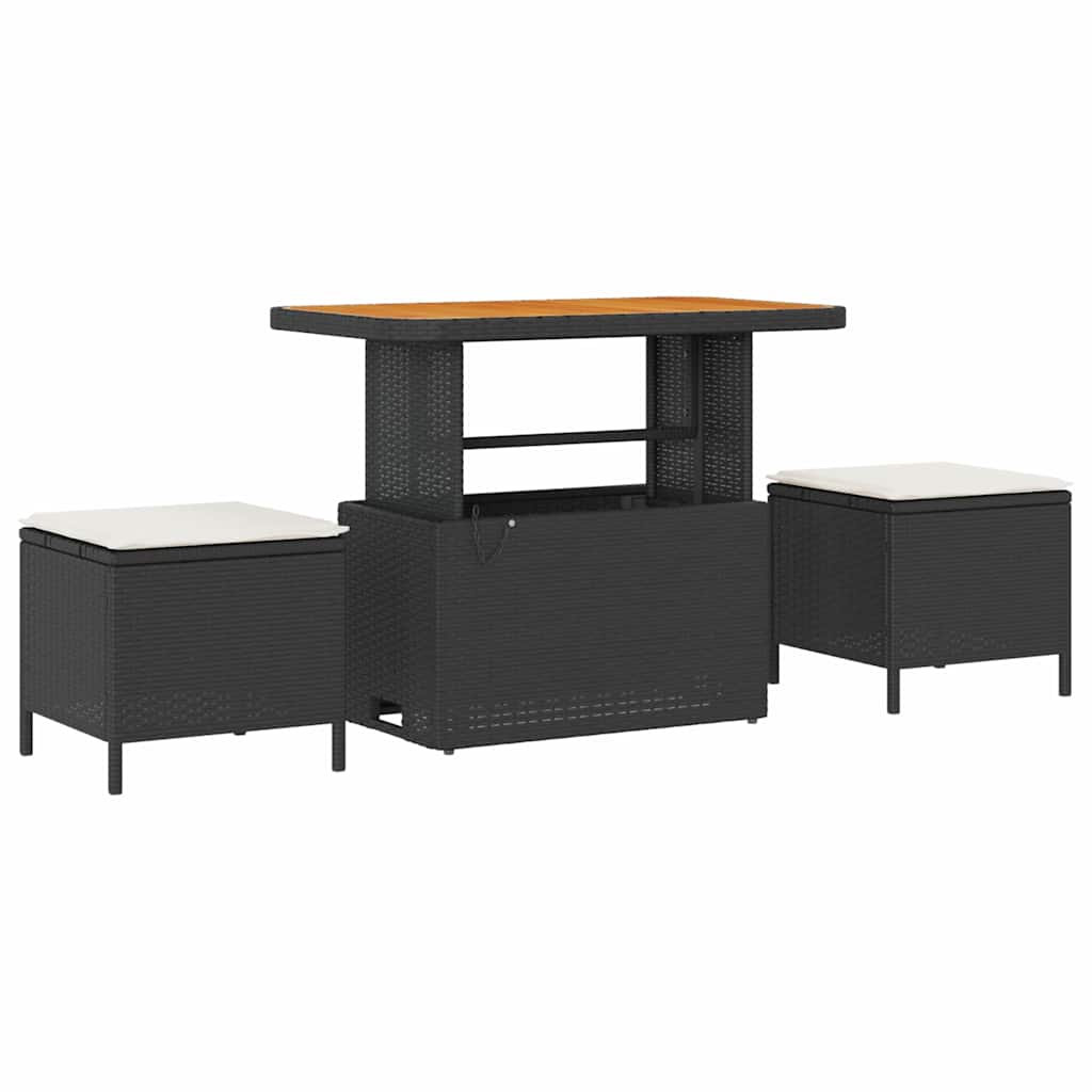 Tuin Sofa Set Met Kussen 9 Pcs Poly Riet