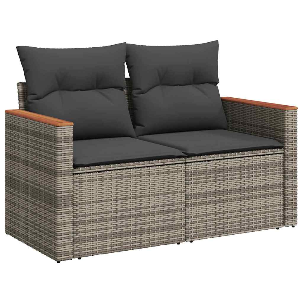 Tuin Sofa Set Met Kussen 10 Pcs Poly Riet