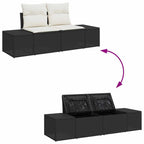 Tuin Sofa Set Met Opslag 8 Pcs Poly Riet