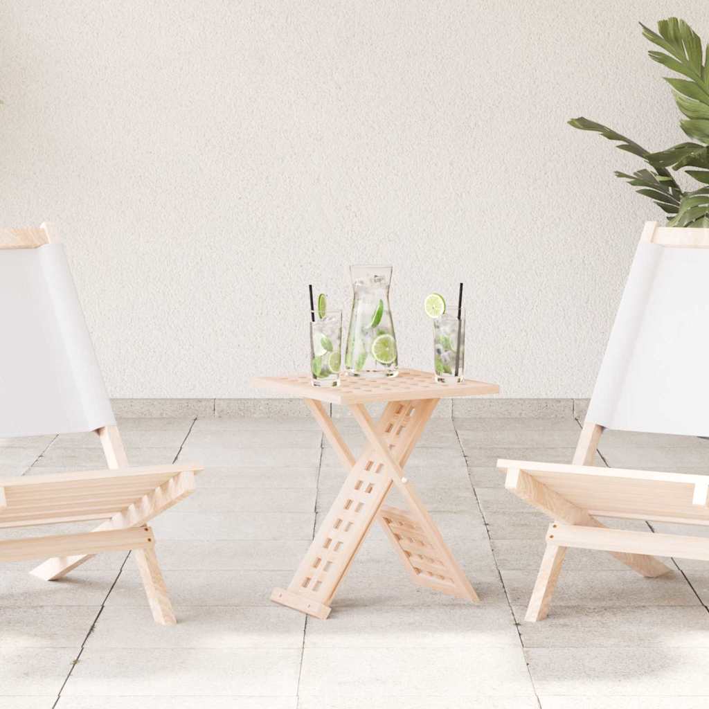 Salontafel Bruin 33 X 33 X 40.5 Cm Massief Walnotenhout