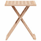 Salontafel Bruin 33 X 33 X 40.5 Cm Massief Walnotenhout