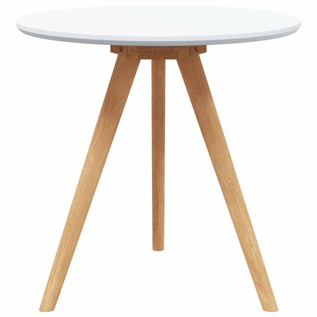 Salontafel Bruin 50 X 50 X 46 Cm Massief Walnotenhout