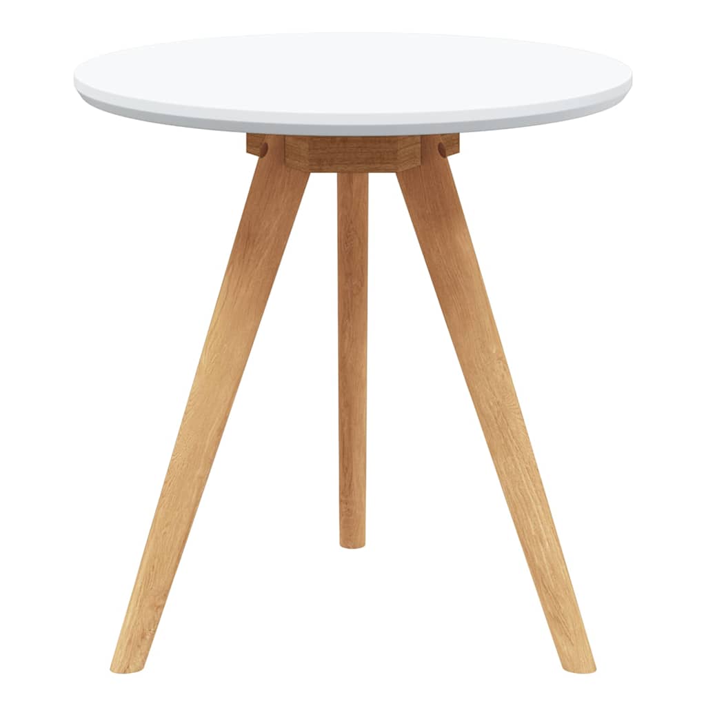 Salontafel Bruin 50 X 50 X 46 Cm Massief Walnotenhout
