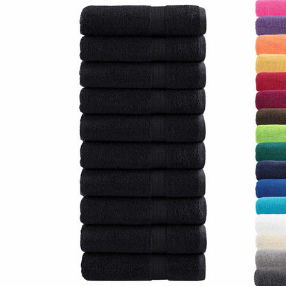 600 Gsm Gastendoeken Solund 50 Pcs Katoen Zwart