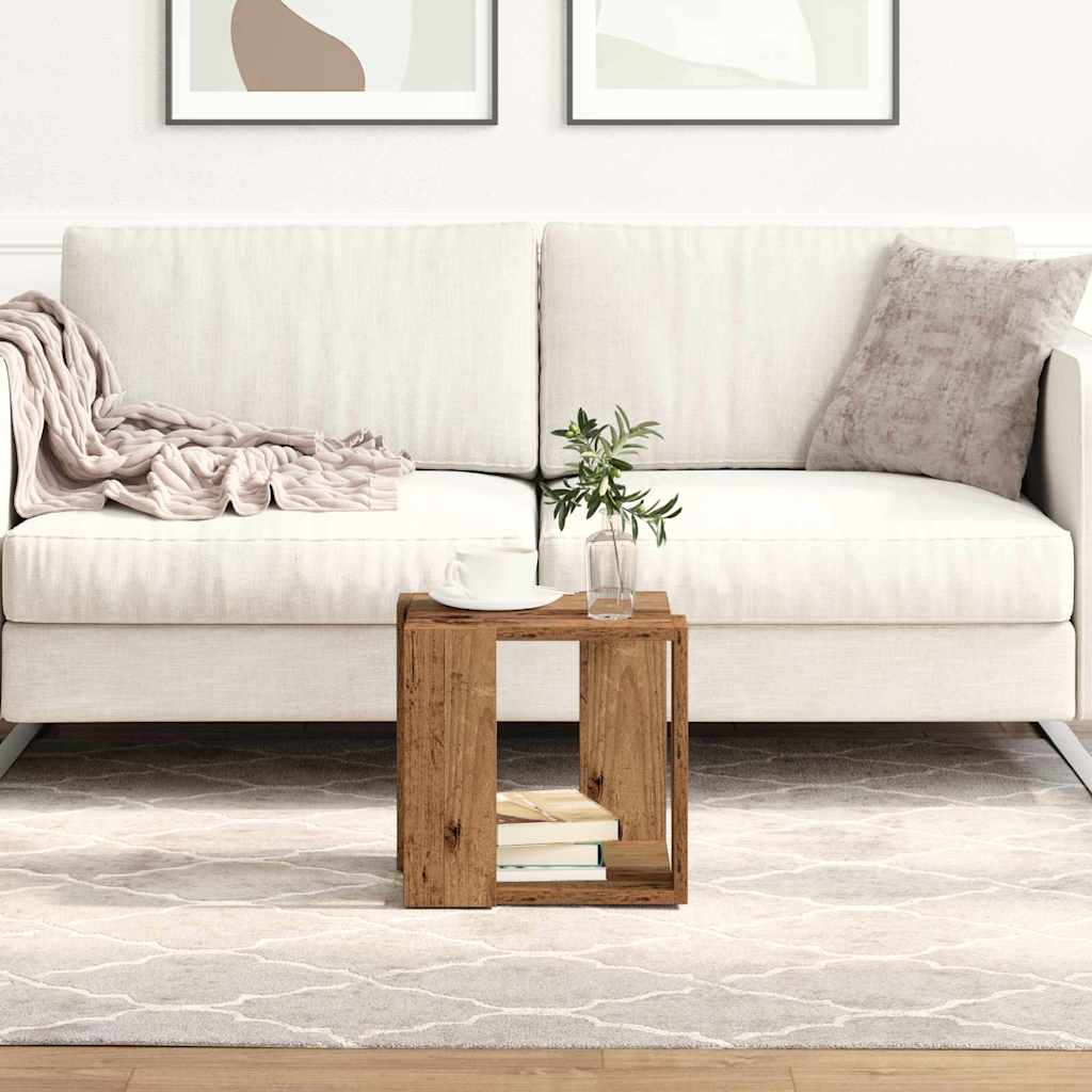 Salontafel Bewerkt Hout