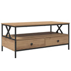 Salontafel With Drawer 100 X 51 X 45 Cm