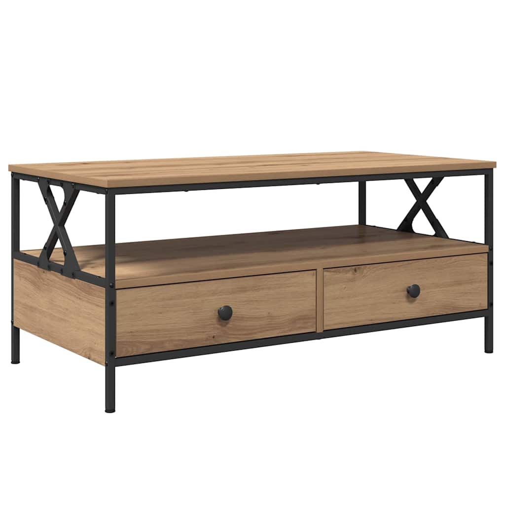 Salontafel With Drawer 100 X 51 X 45 Cm