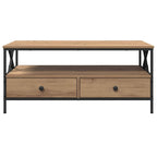Salontafel With Drawer 100 X 51 X 45 Cm
