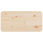 Salontafel 80 X 39.5 X 33.5 Cm Massief Grenenhout