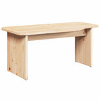 Salontafel 2 Pcs 100 X 69 X 35.5 Cm Massief Grenenhout