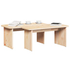Salontafel 2 Pcs 100 X 69 X 35.5 Cm Massief Grenenhout
