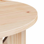 Salontafel 50 X 50 X 35 Cm Massief Grenenhout