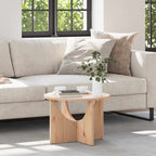 Salontafel 50 X 50 X 35 Cm Massief Grenenhout