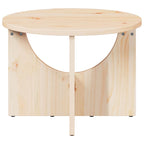 Salontafel 50 X 50 X 35 Cm Massief Grenenhout