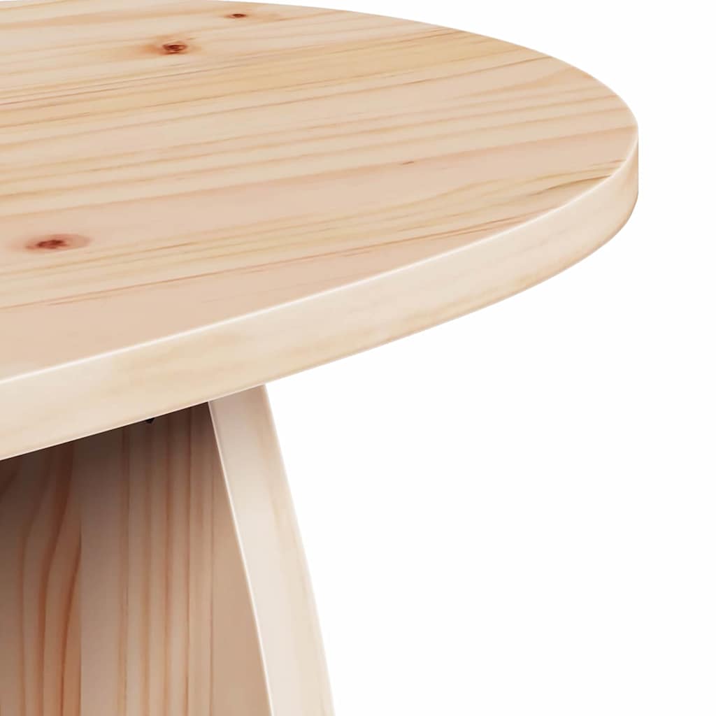 Salontafel 80 X 40 X 35 Cm Massief Grenenhout