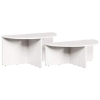 Salontafel 2 Pcs 79 X 39.5 X 40 Cm Massief Grenenhout